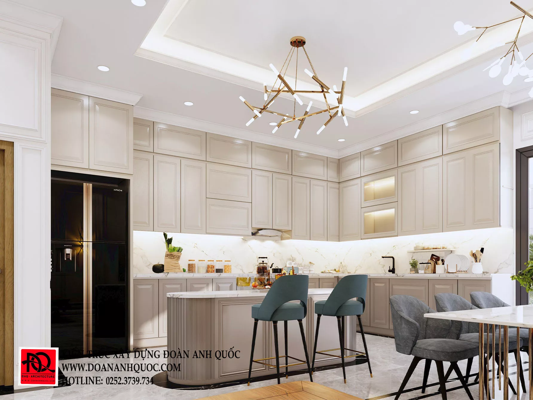 Thiết kế biệt thự phố tân cổ điển tại khu Ocean Dunes - Phan Thiết
